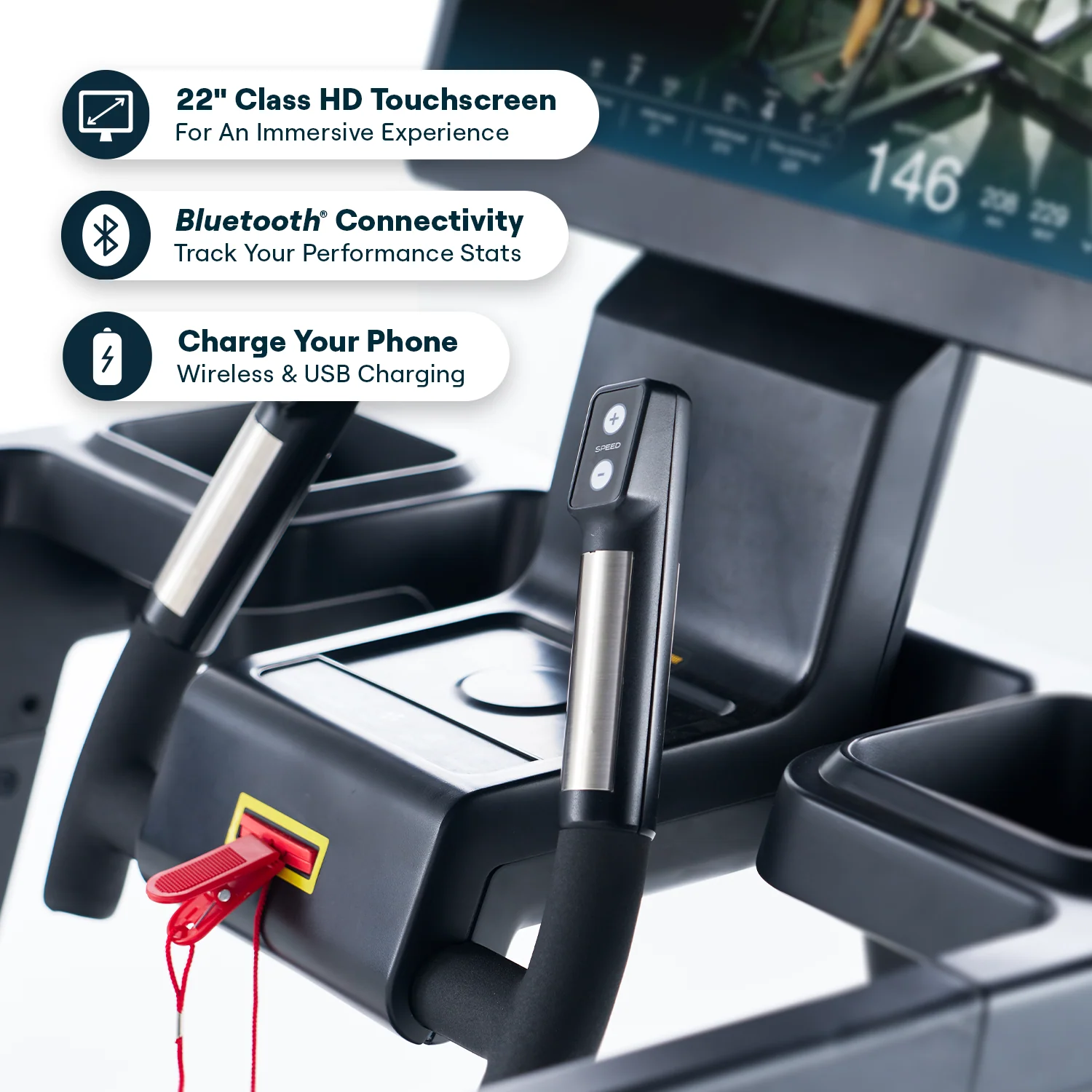 Echelon Stride-50 RCX 22 Smart Folding Treadmill - Image 3