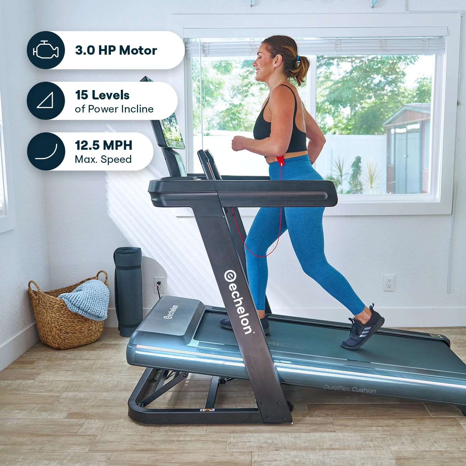 Echelon Stride-50 RCX Smart Folding Treadmill