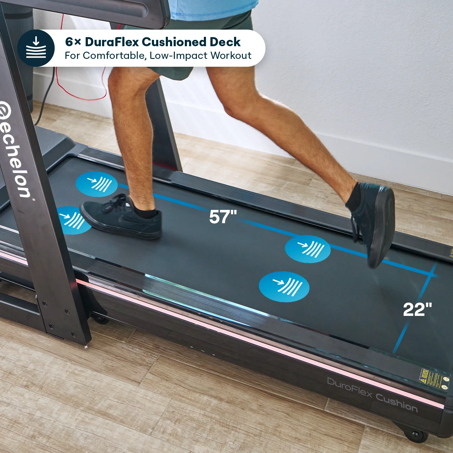 Echelon Stride-50 RCX Smart Folding Treadmill - Image 3