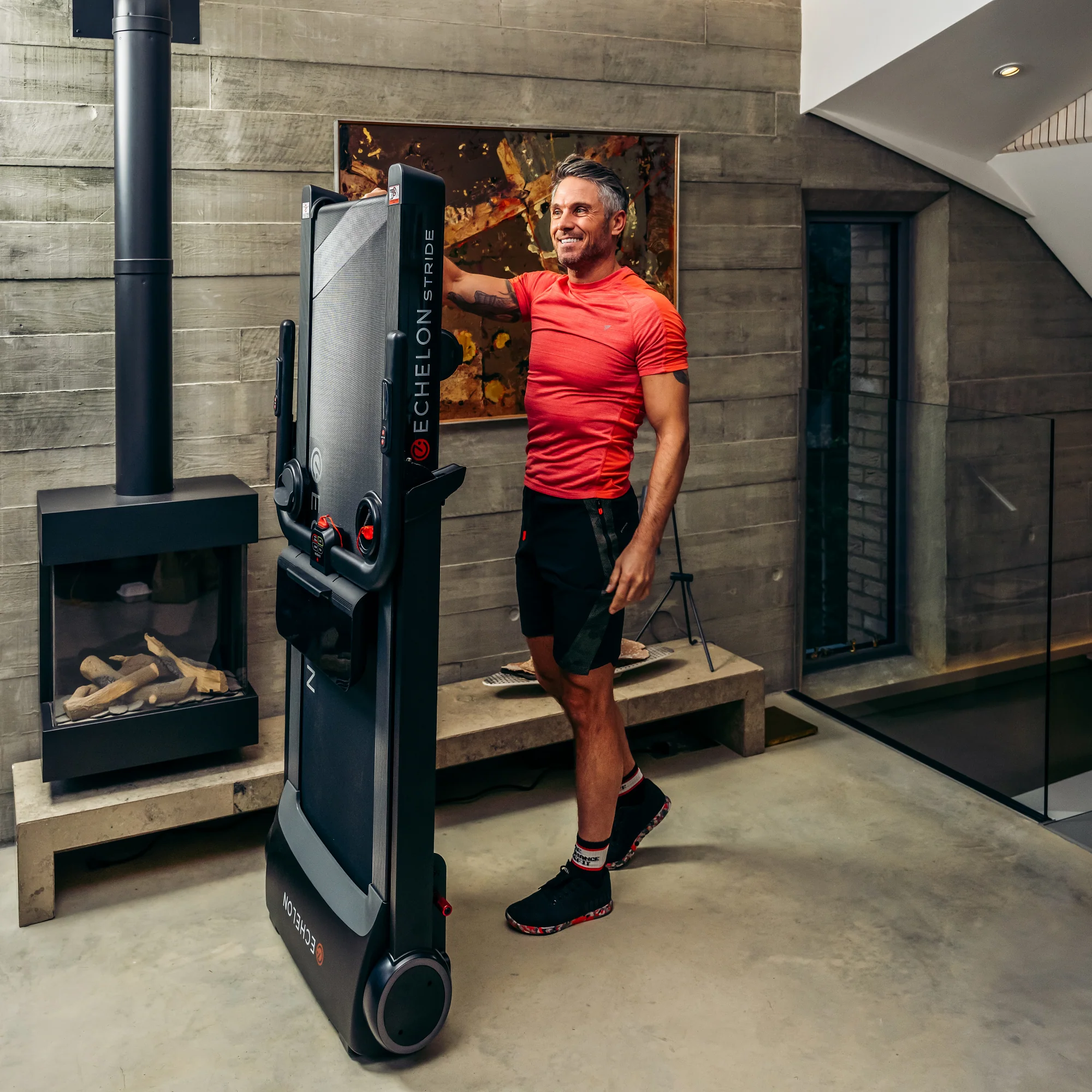 Echelon Stride Auto-Fold Connected Treadmill - Image 3