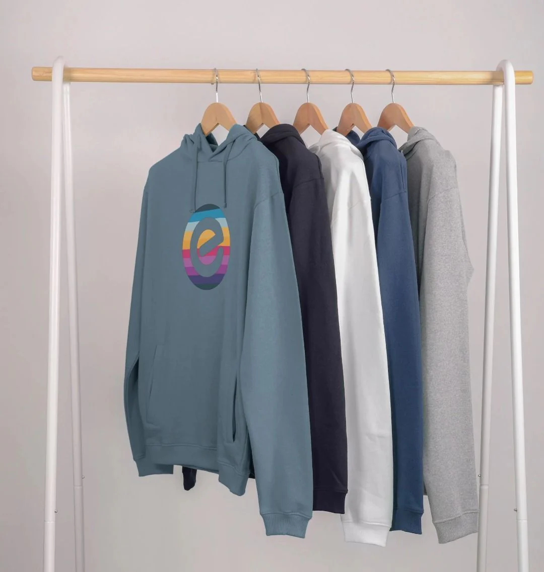 Men's 100% Organic Hoodie - Image 9