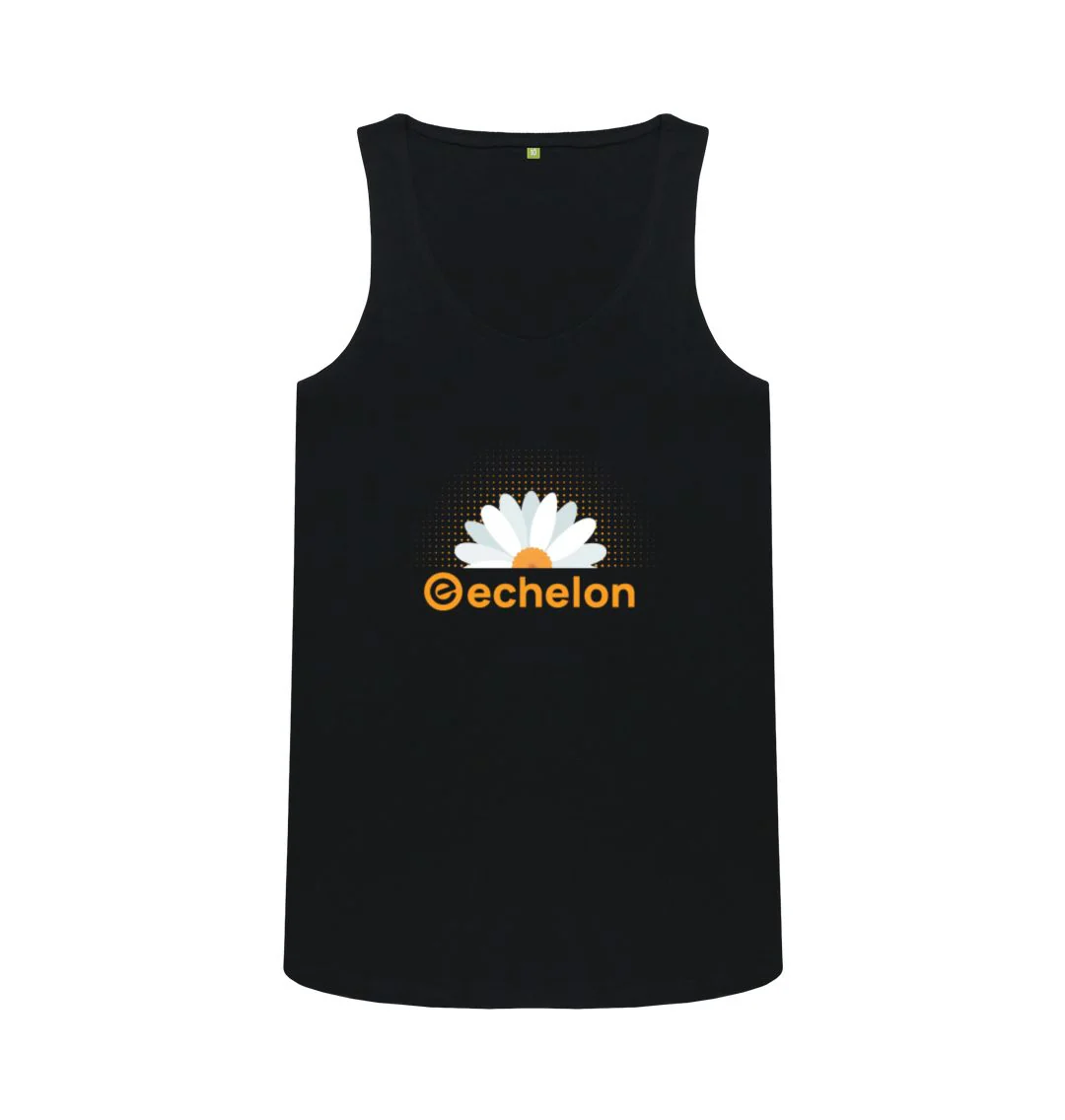 Women's 100% Organic Cotton Daisy Vest Top - Image 4