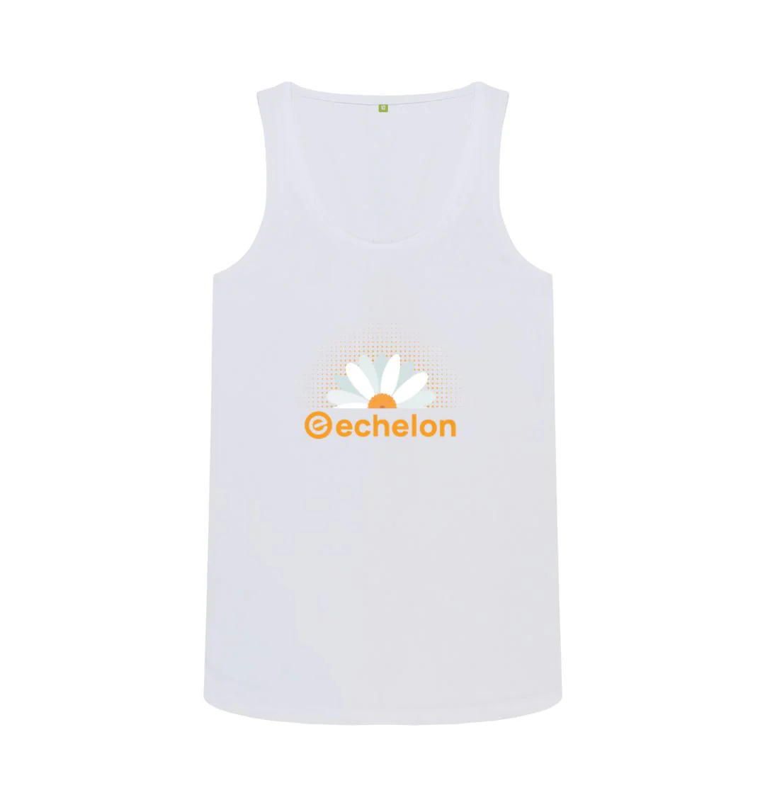 Women's 100% Organic Cotton Daisy Vest Top - Image 5