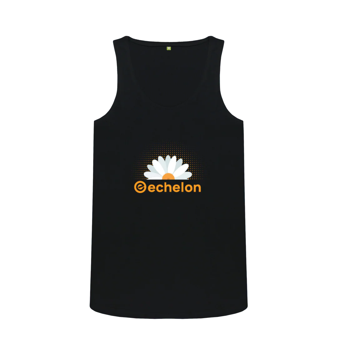 Women's 100% Organic Cotton Daisy Vest Top - Image 6