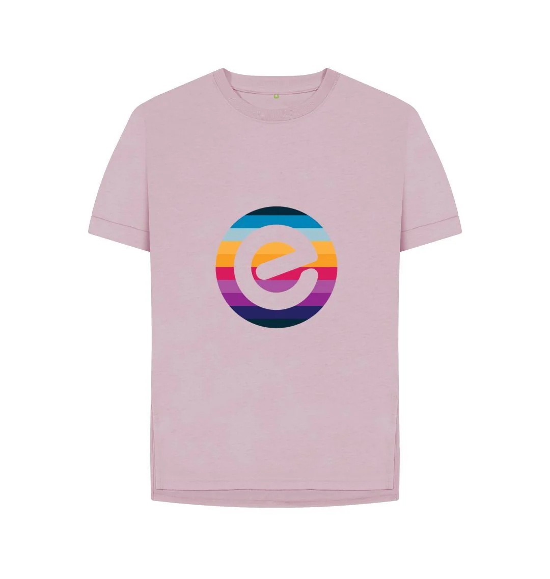 Women's 100% Organic Cotton Relaxed Fit e Tee - Image 4