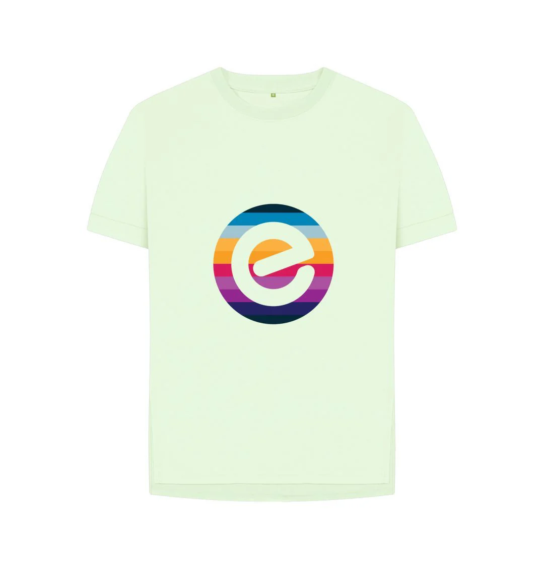 Women's 100% Organic Cotton Relaxed Fit e Tee - Image 5