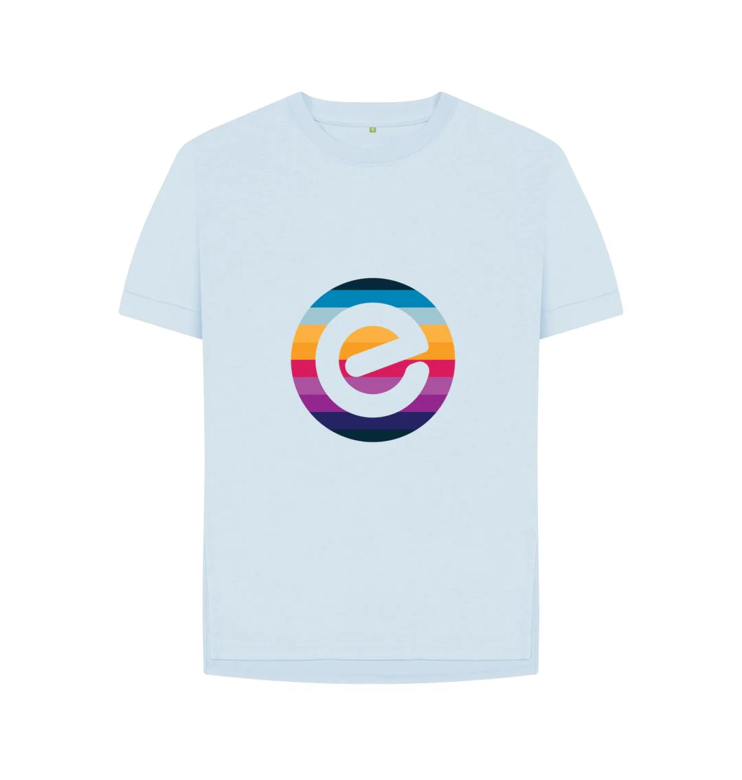 Women's 100% Organic Cotton Relaxed Fit e Tee - Image 6