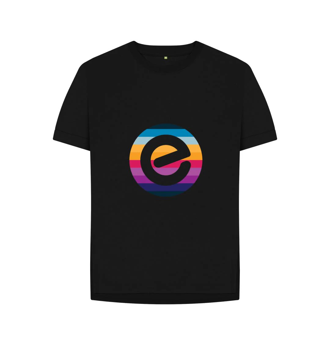 Women's 100% Organic Cotton Relaxed Fit e Tee - Image 8