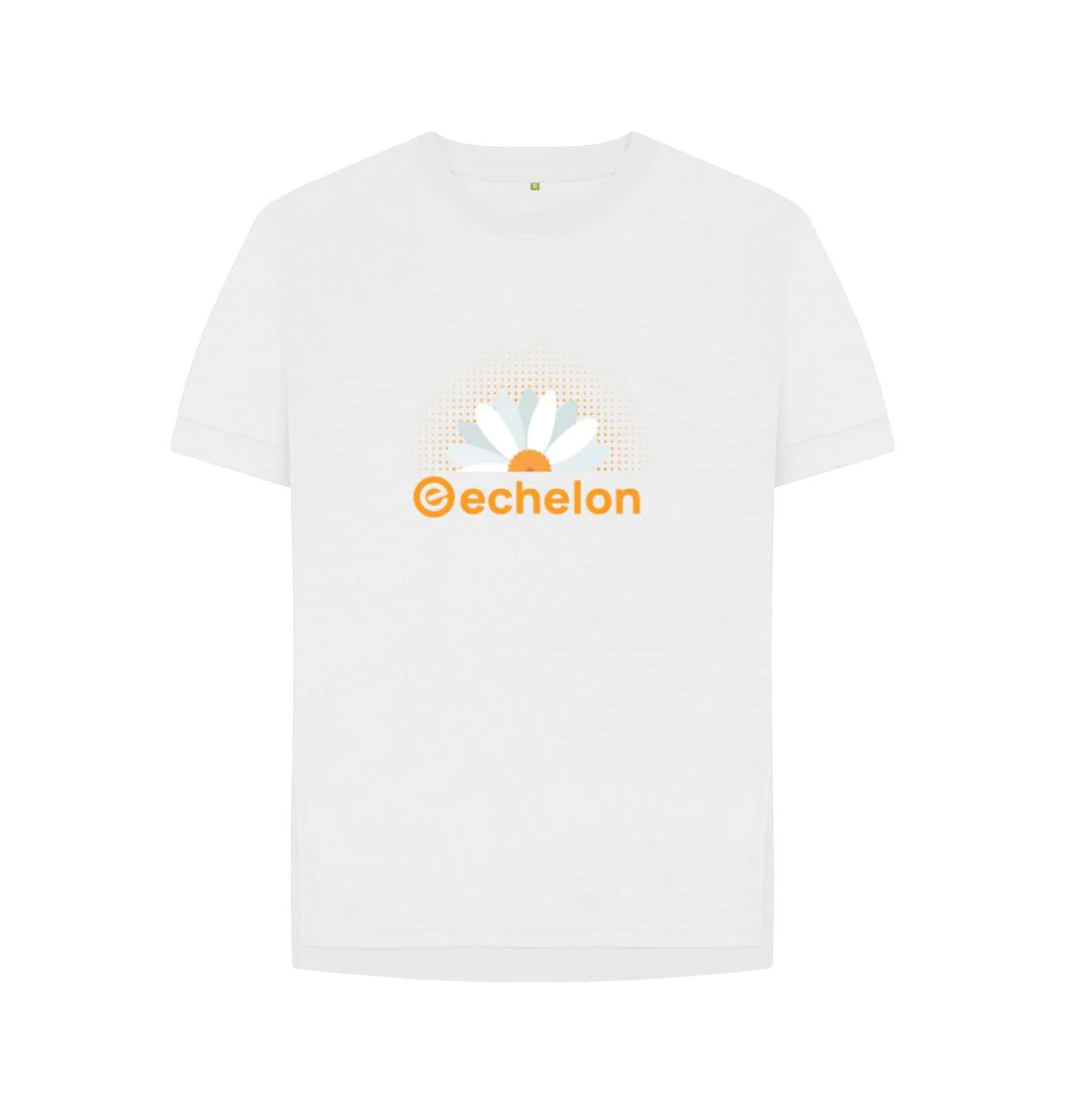 Women's 100% Organic Cotton Daisy Relaxed Fit Tee - Image 10