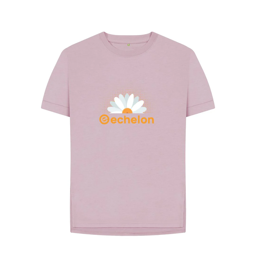 Women's 100% Organic Cotton Daisy Relaxed Fit Tee - Image 8