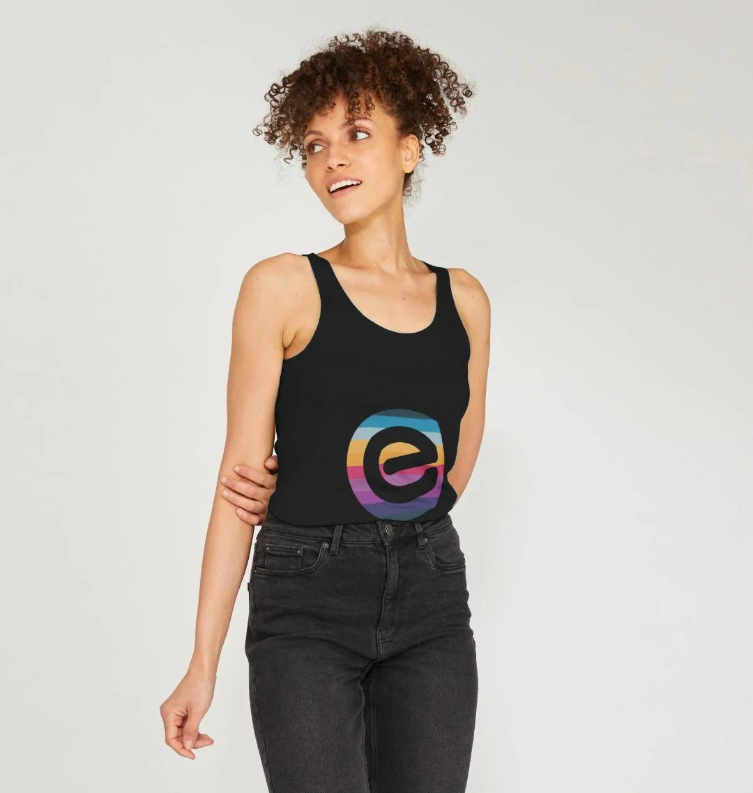 Women's 100% Organic Cotton Vest e Top - Image 3